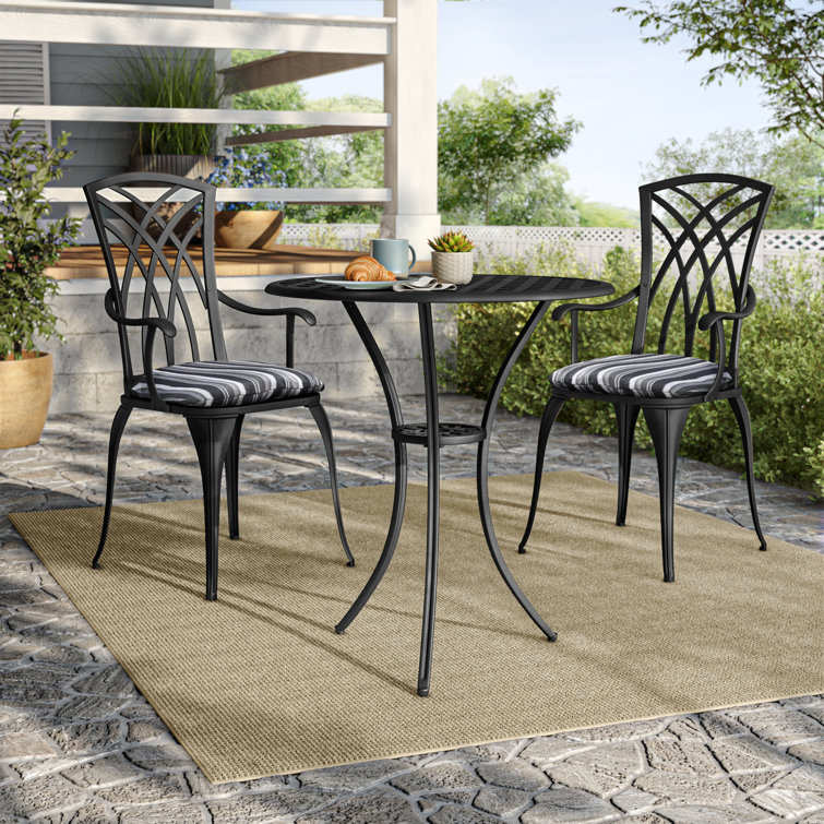 Small outdoor table set hot sale